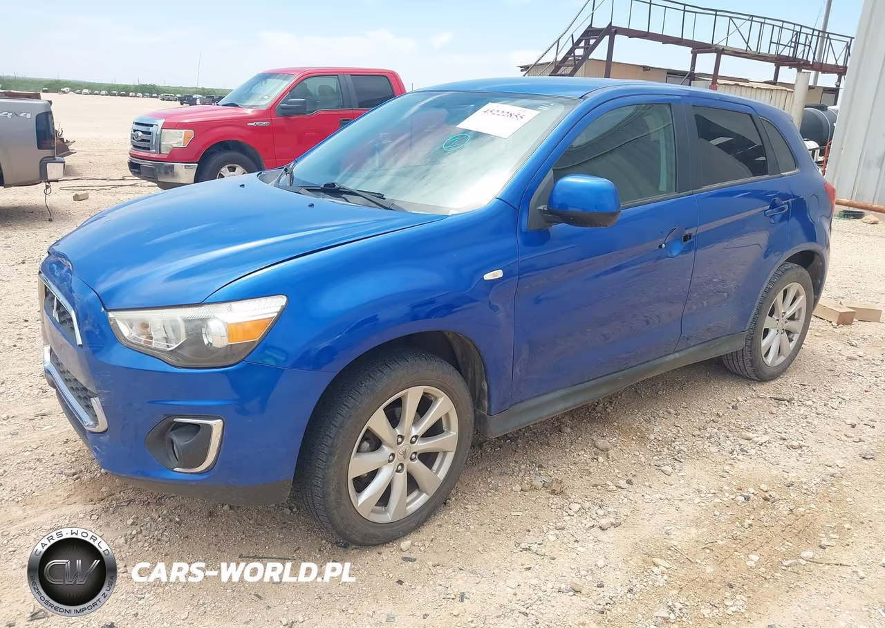 2015 Mitsubishi Outlander Sport Es VIN:4A4AP3AU9FE061158 - 2