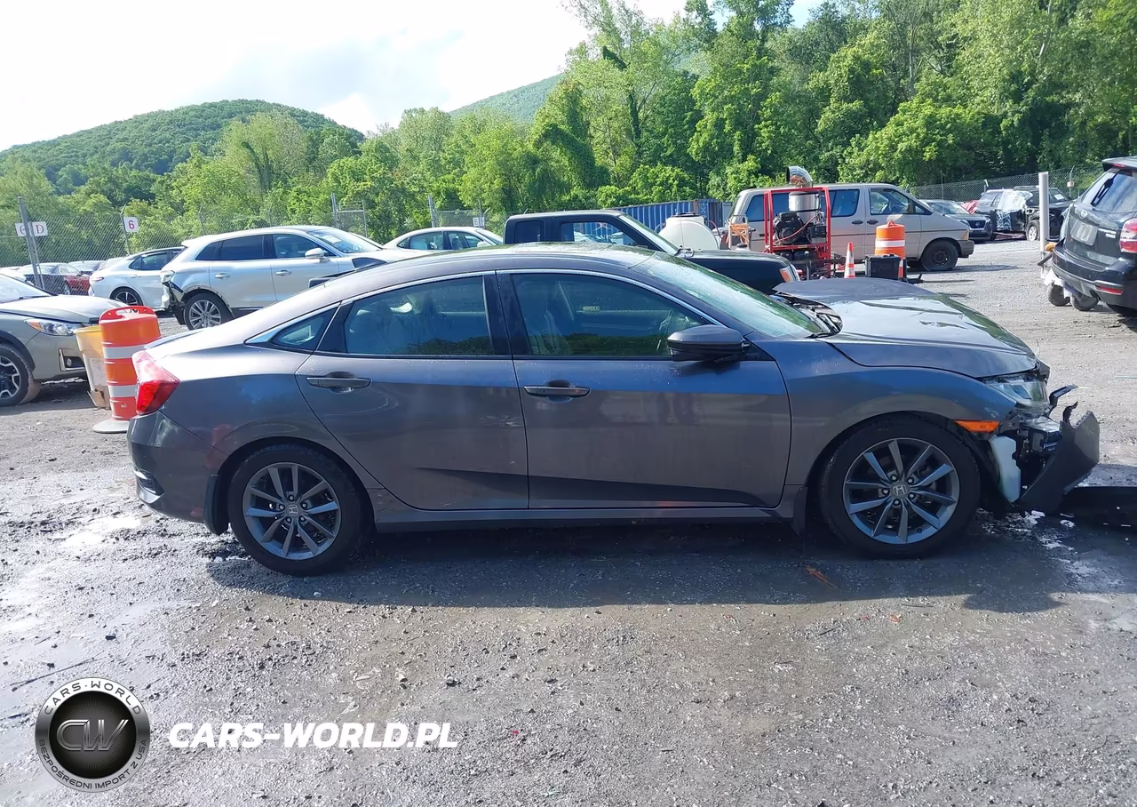 2019 Honda Civic Ex VIN:JHMFC1F30KX011470 - 13