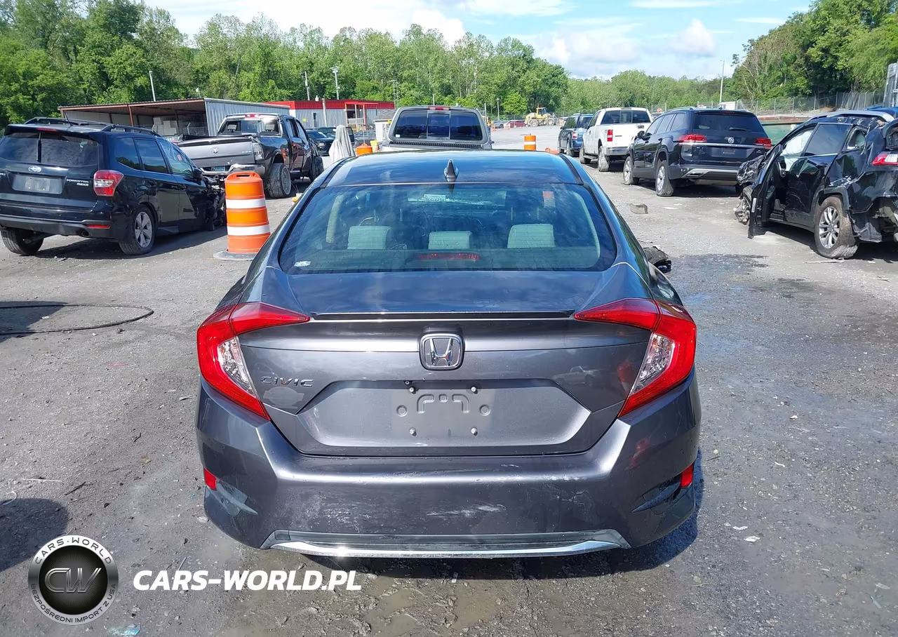 2019 Honda Civic Ex VIN:JHMFC1F30KX011470 - 16