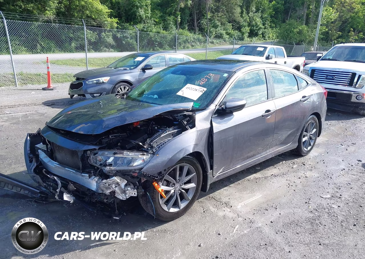 2019 Honda Civic Ex VIN:JHMFC1F30KX011470 - 2