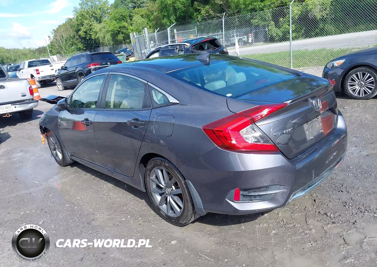 2019 Honda Civic Ex VIN:JHMFC1F30KX011470 - 3
