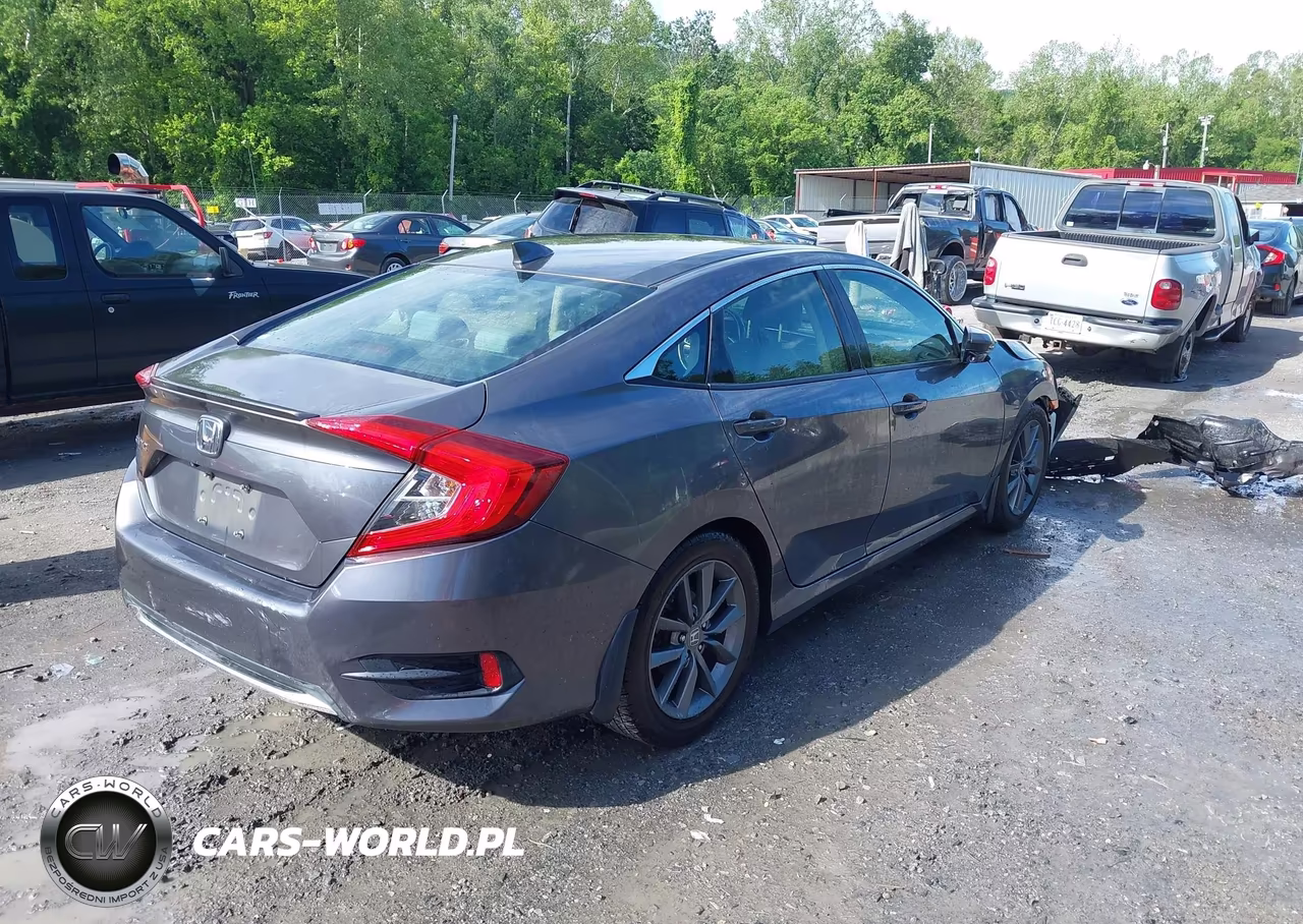 2019 Honda Civic Ex VIN:JHMFC1F30KX011470 - 4