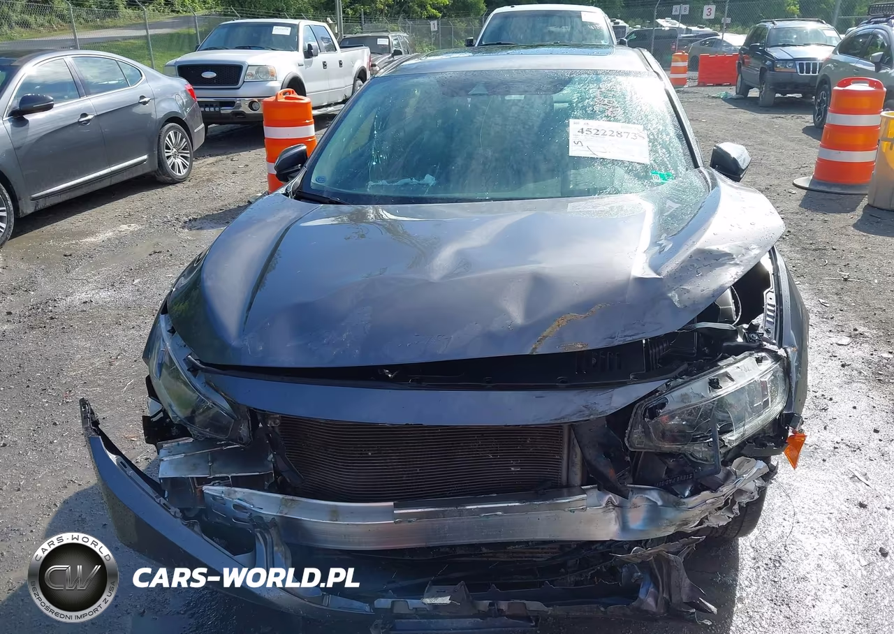 2019 Honda Civic Ex VIN:JHMFC1F30KX011470 - 6