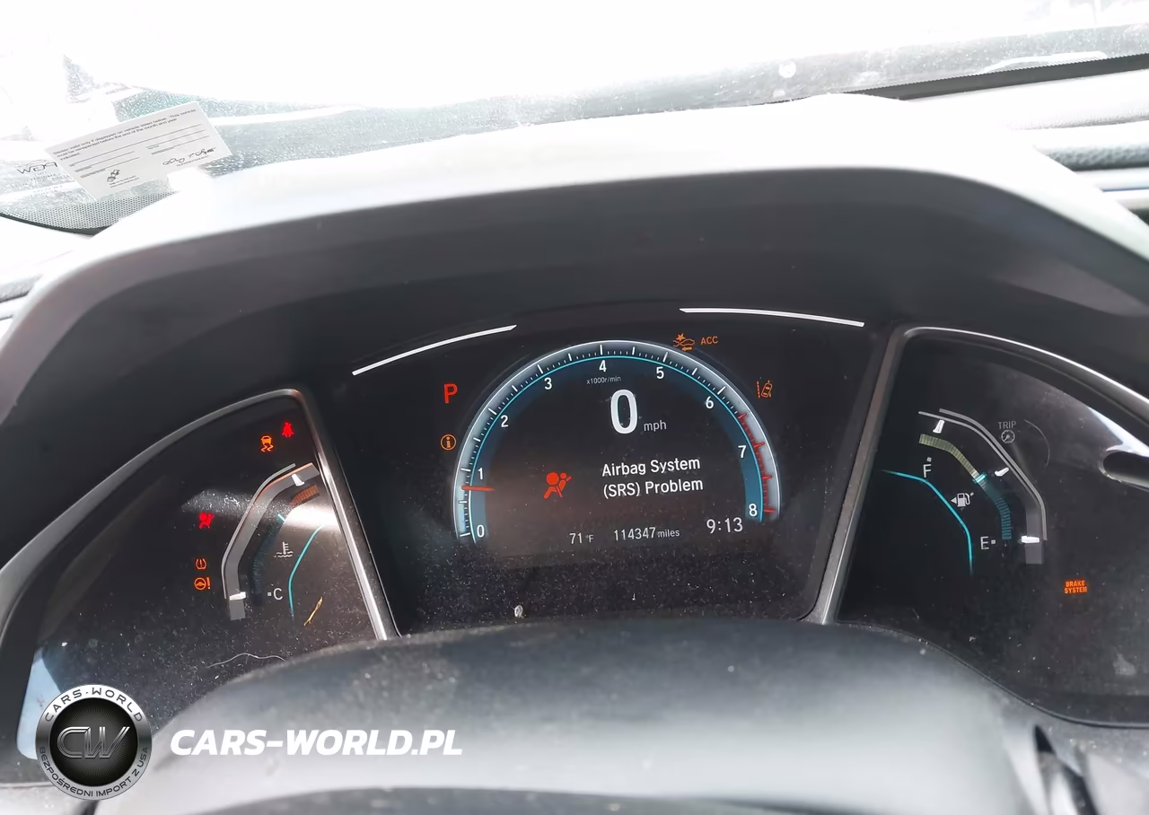 2019 Honda Civic Ex VIN:JHMFC1F30KX011470 - 7