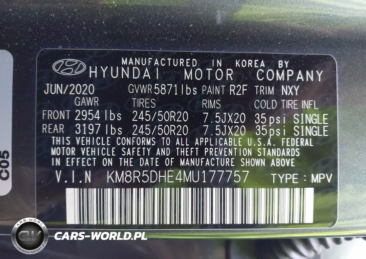 2021 Hyundai Palisade Limited VIN:KM8R5DHE4MU177757 - 9