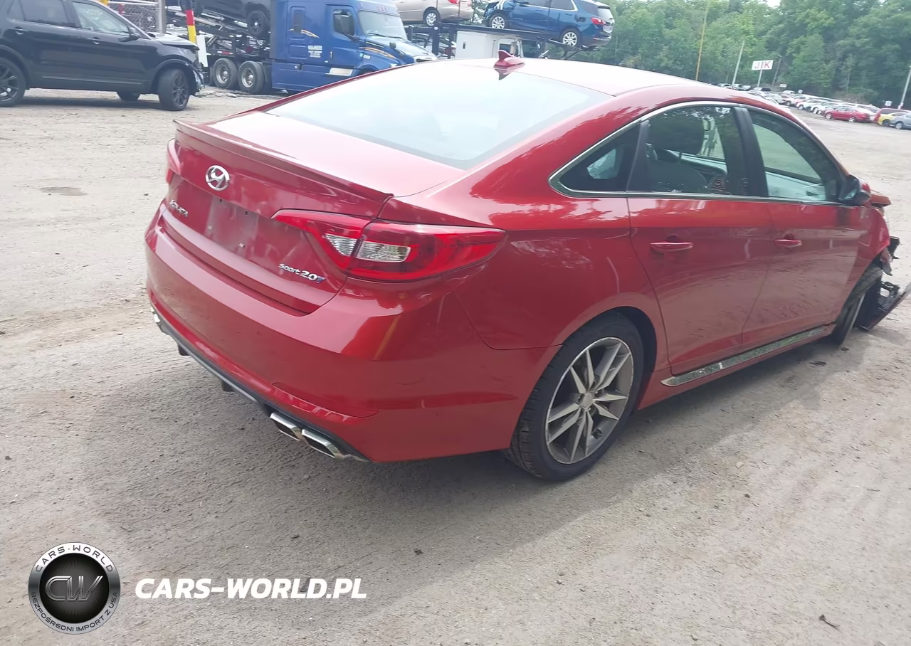 2017 Hyundai Sonata Sport 2.0T VIN:5NPE34AB0HH551113 - 4