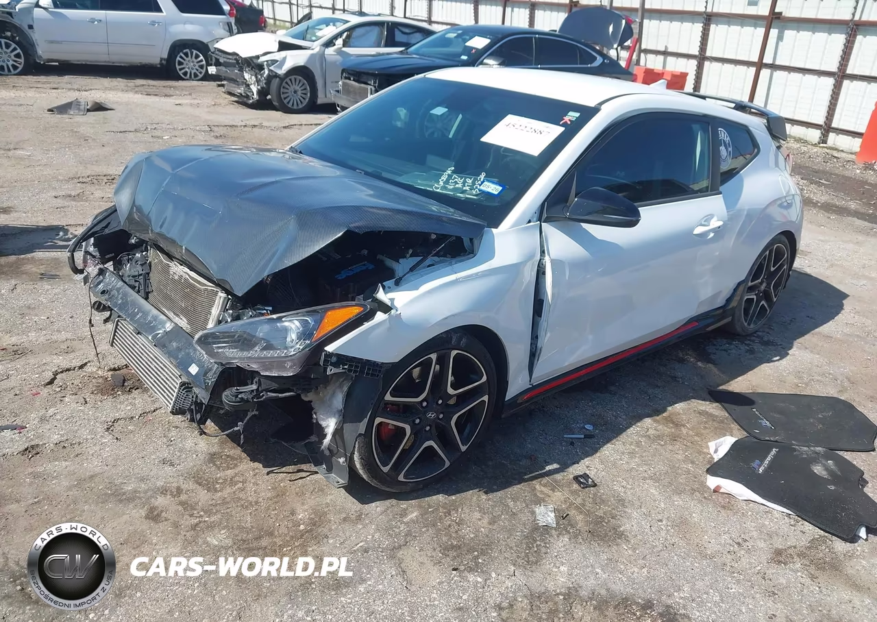 2022 Hyundai Veloster N VIN:KMHT36AH8NU014137 - 2