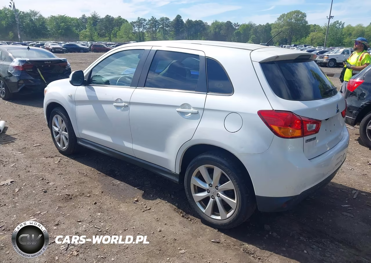 2014 Mitsubishi Outlander Sport Se VIN:4A4AR4AU2EE025973 - 3