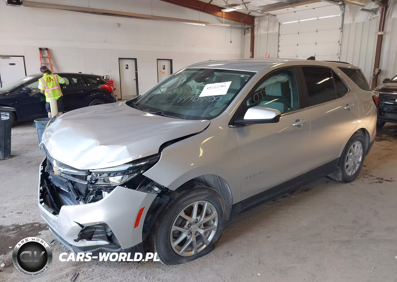 2022 Chevrolet Equinox Fwd Lt VIN:3GNAXKEV9NL194450 - 2