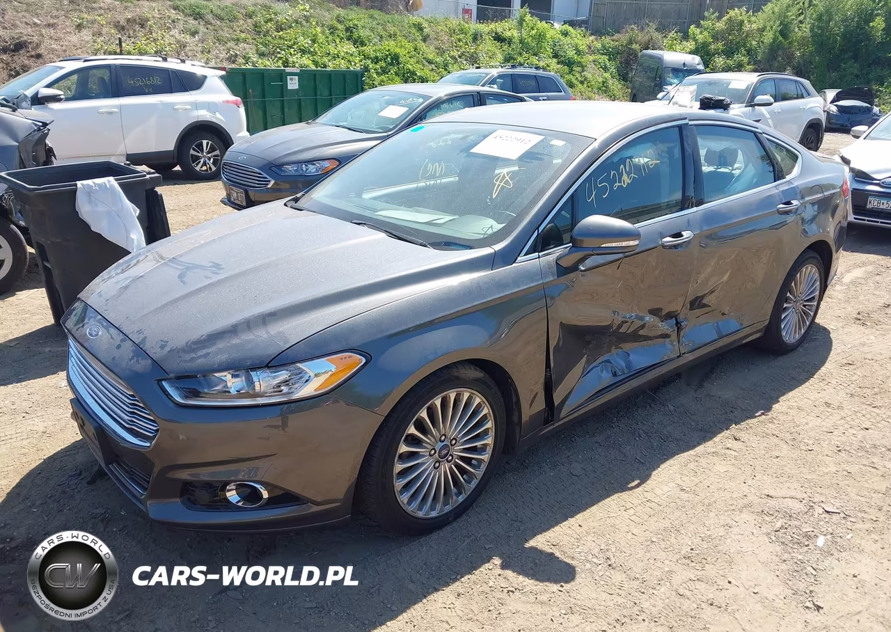 2015 Ford Fusion Titanium VIN:3FA6P0D99FR183220 - 2