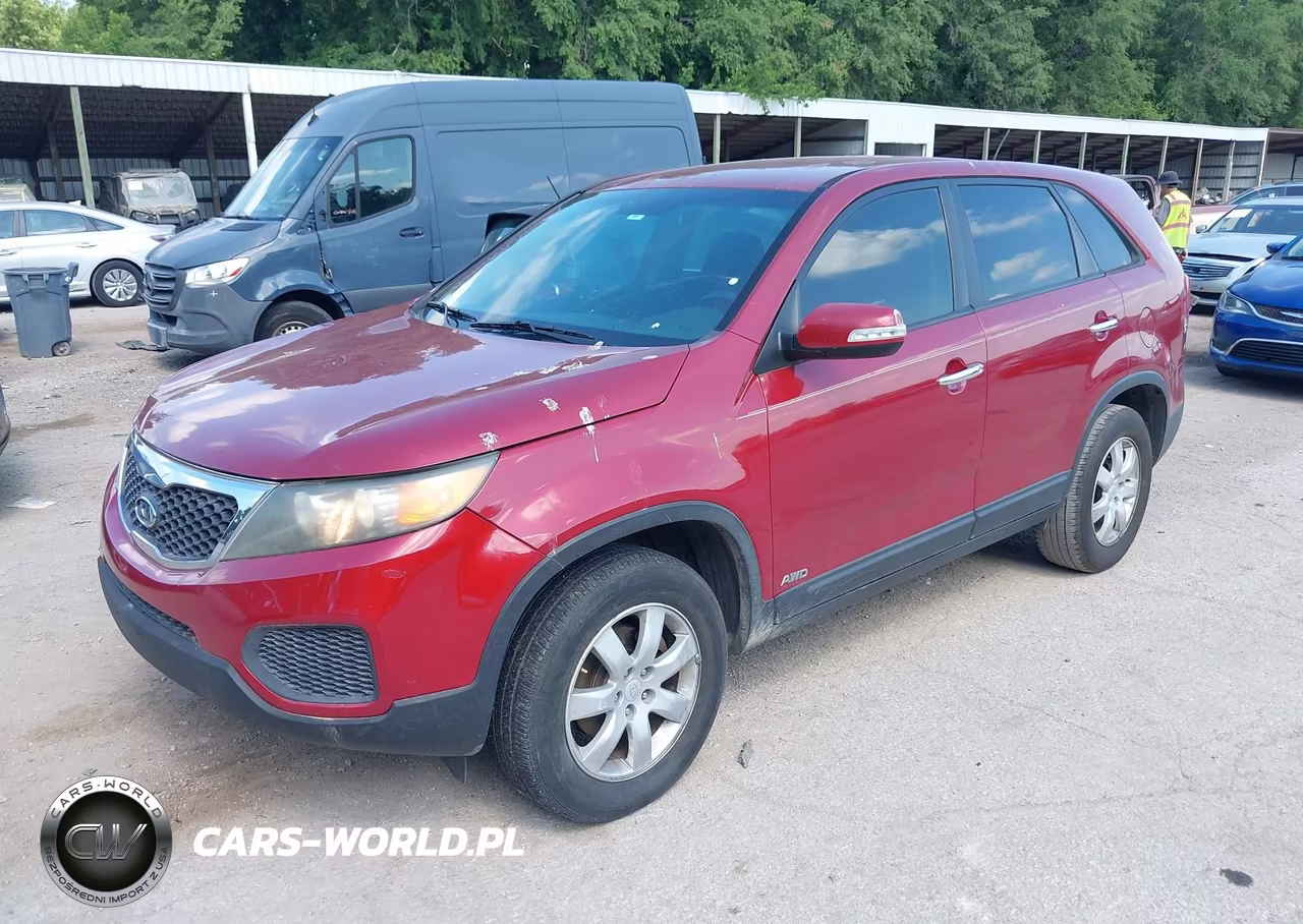 2011 Kia Sorento Lx VIN:5XYKTCA15BG088386 - 2