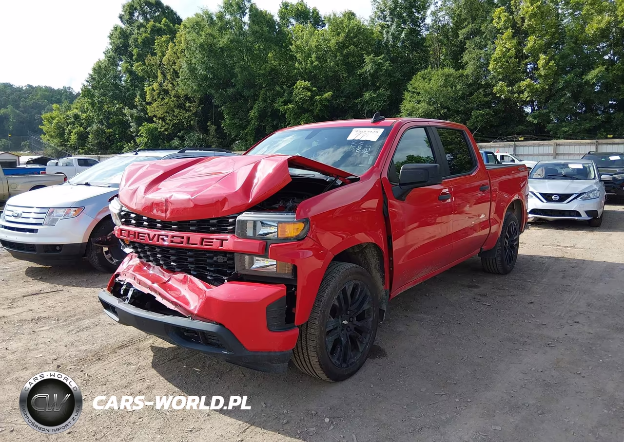 2019 Chevrolet Silverado 1500 Custom VIN:1GCPYBEH6KZ372295 - 2