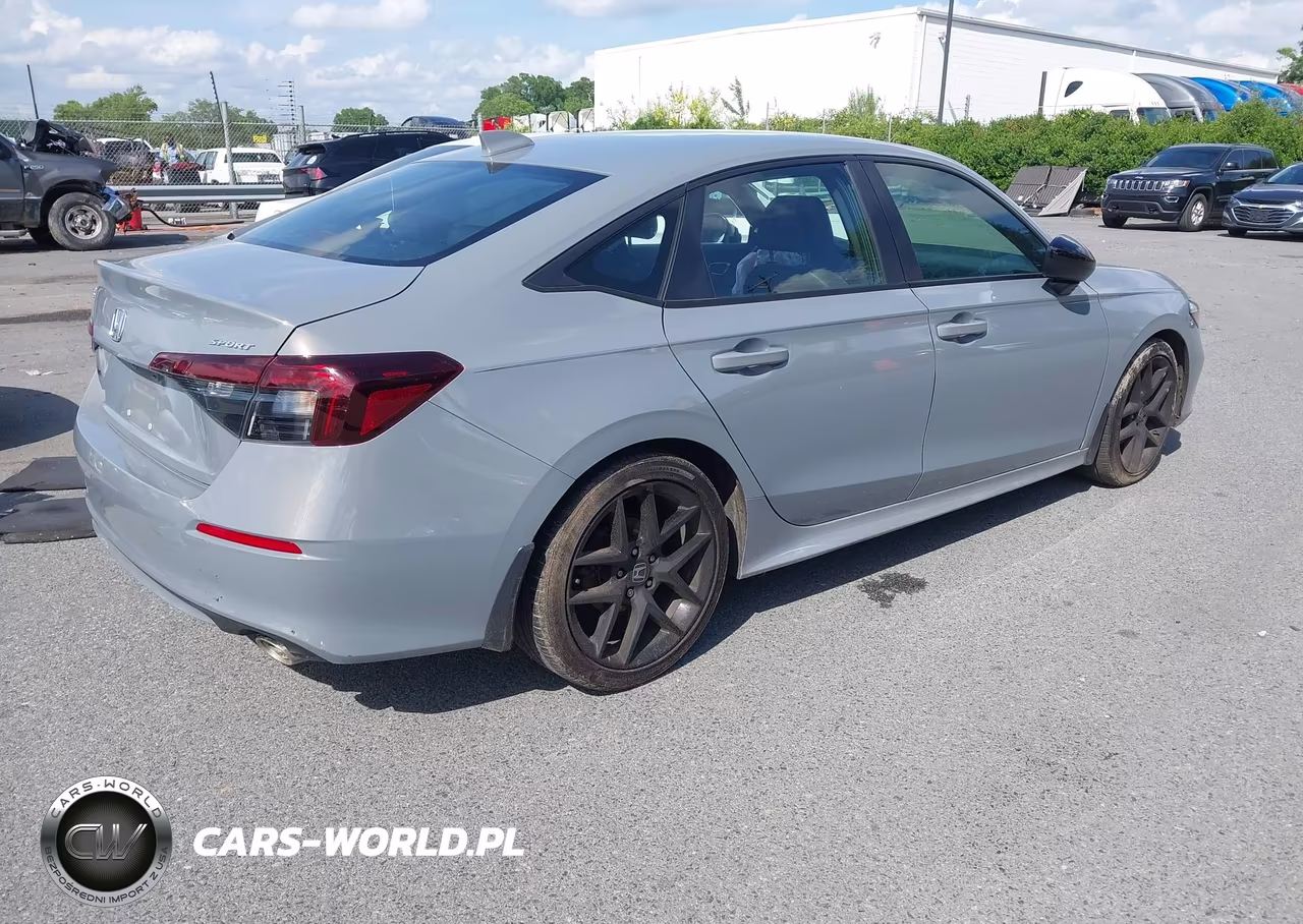 2025 Honda Civic Sport VIN:2HGFE2F56SH570529 - 4