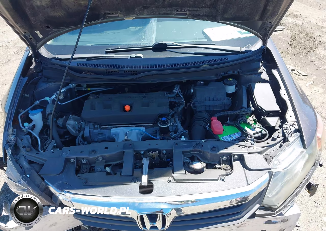 2012 Honda Civic Lx VIN:2HGFB2F5XCH581219 - 10