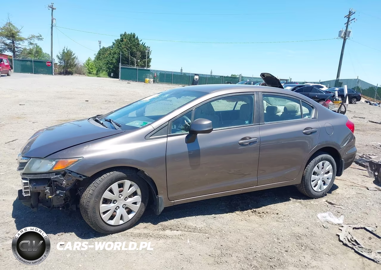 2012 Honda Civic Lx VIN:2HGFB2F5XCH581219 - 14