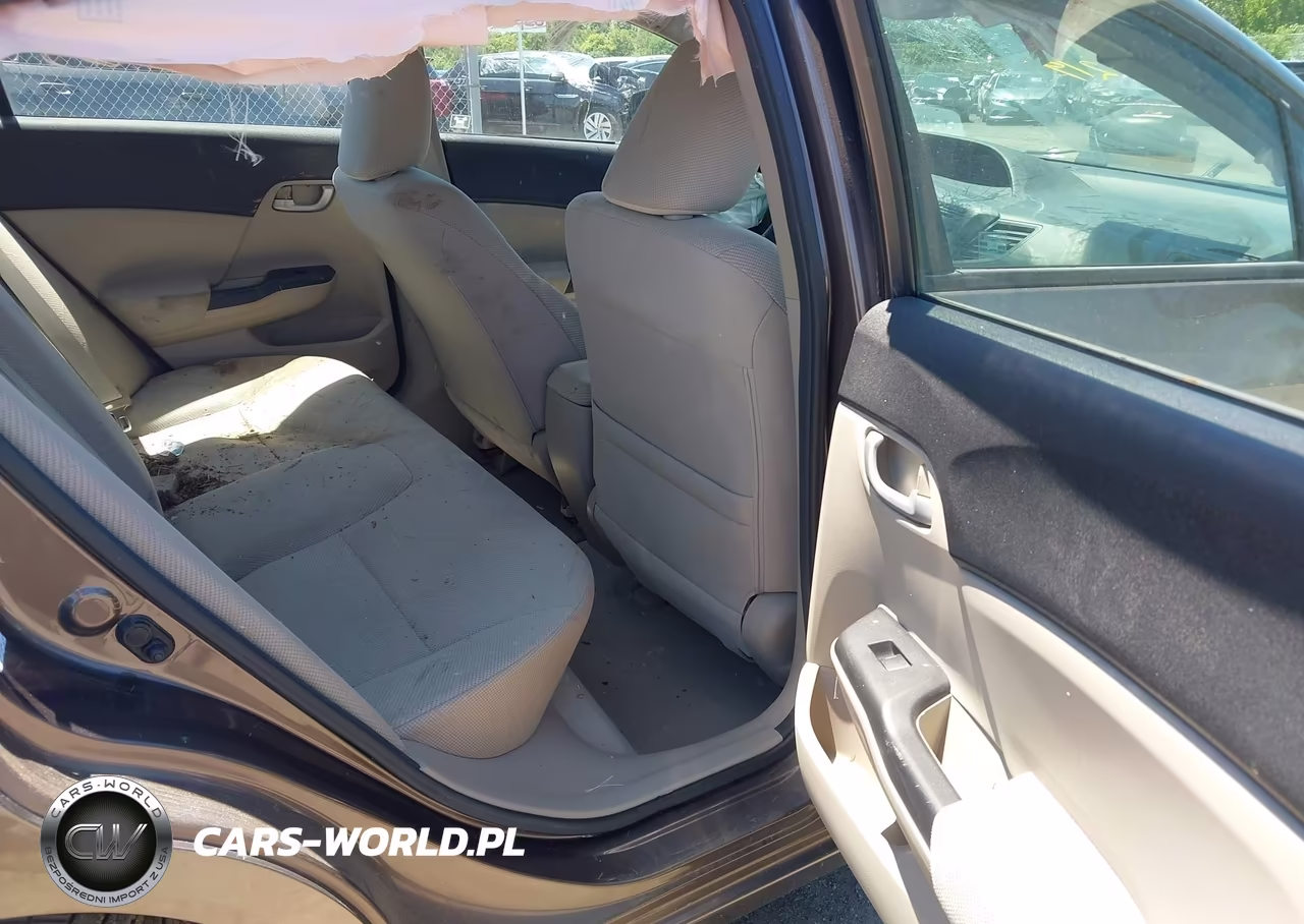 2012 Honda Civic Lx VIN:2HGFB2F5XCH581219 - 8