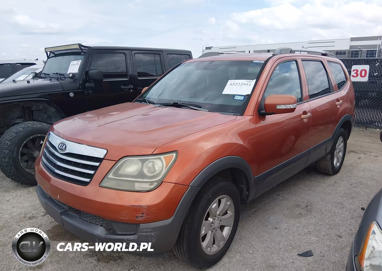 2009 Kia Borrego Lx V6 VIN:KNDJH741495026710 - 2