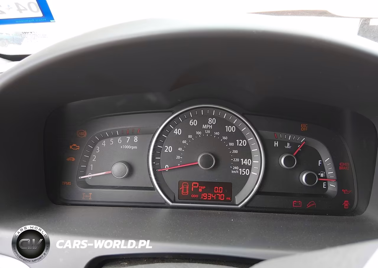 2009 Kia Borrego Lx V6 VIN:KNDJH741495026710 - 7