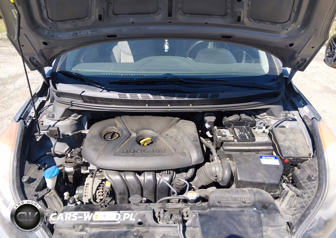 2013 Hyundai Elantra Gls VIN:KMHDH4AE1DU951197 - 10