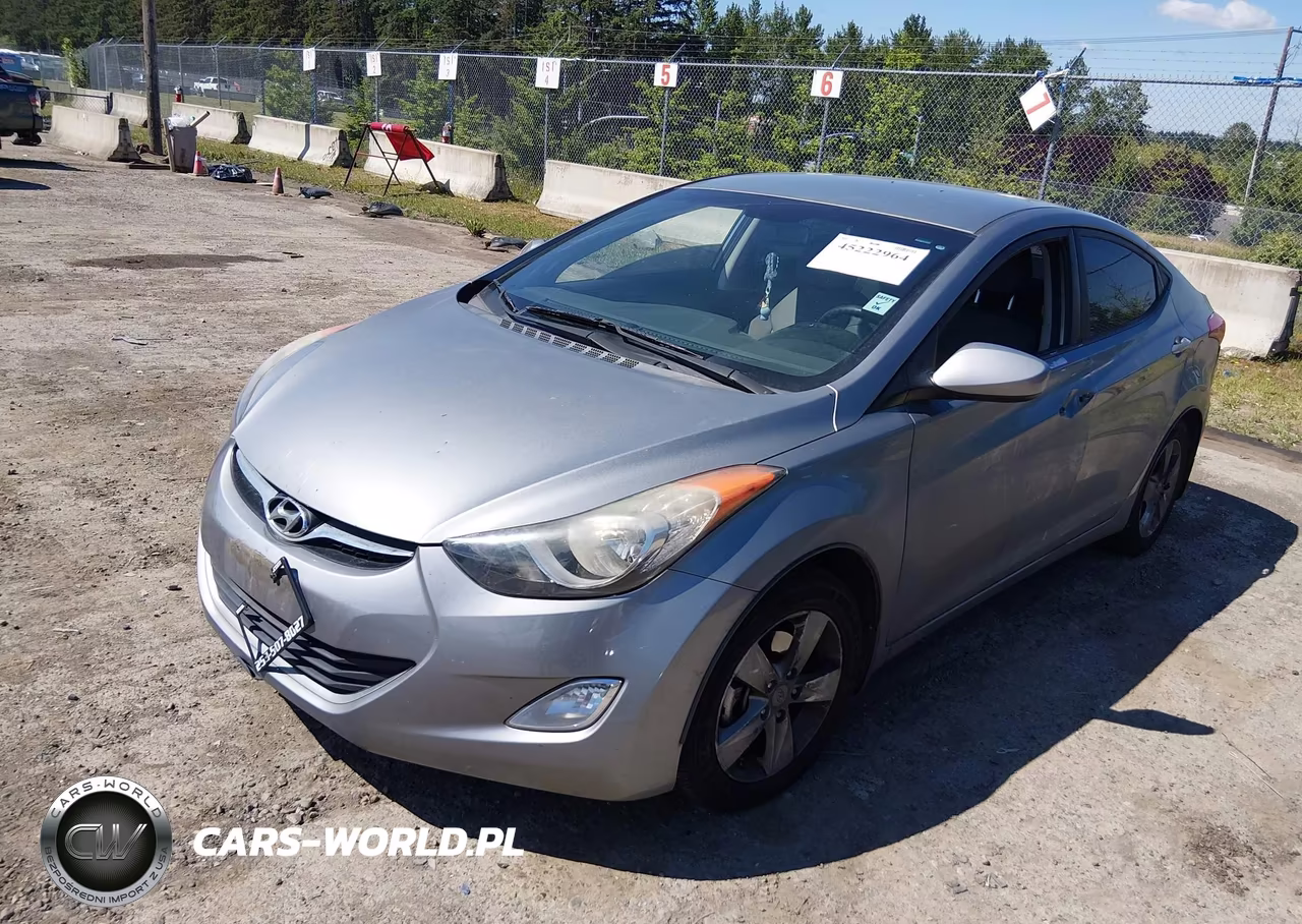 2013 Hyundai Elantra Gls VIN:KMHDH4AE1DU951197 - 2