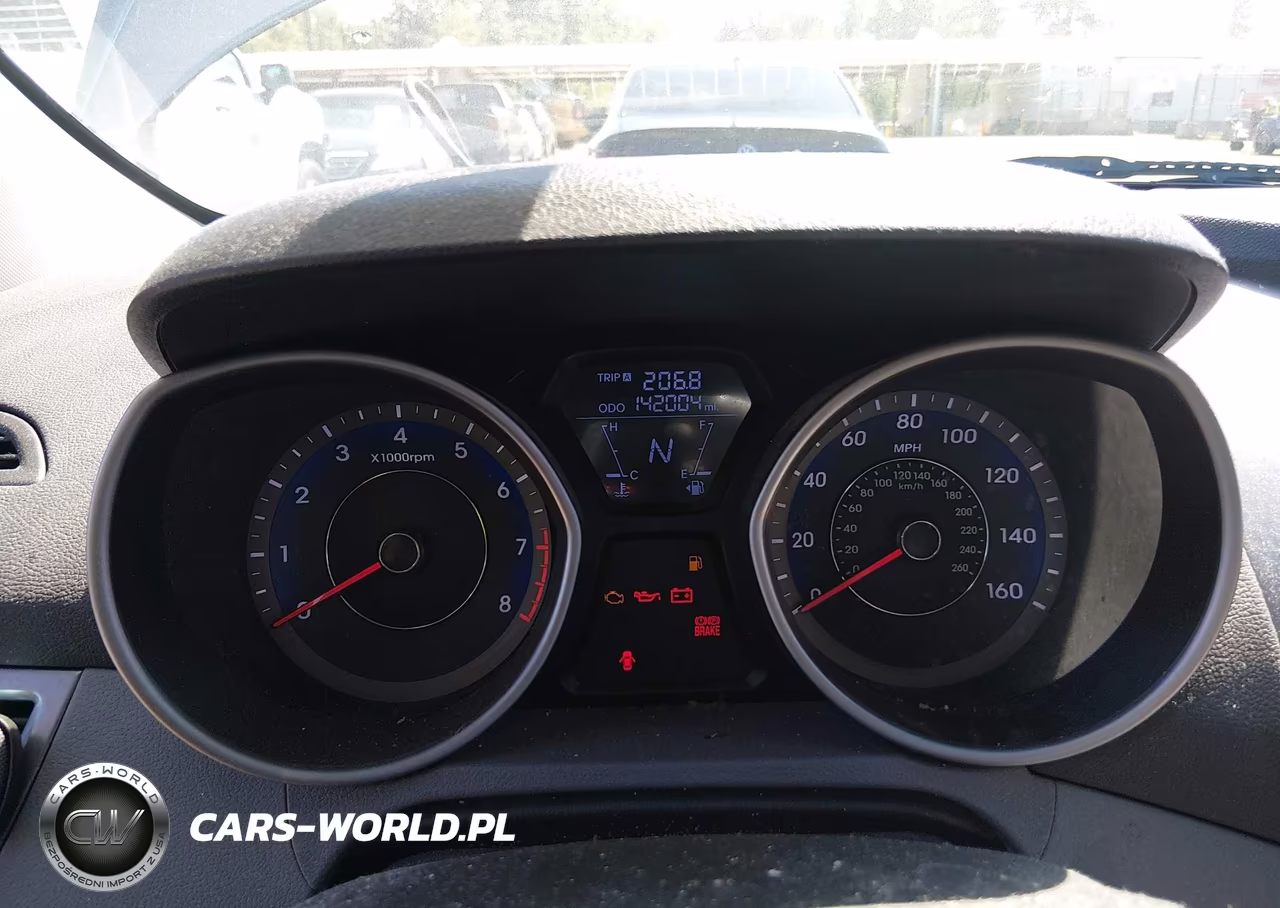 2013 Hyundai Elantra Gls VIN:KMHDH4AE1DU951197 - 7