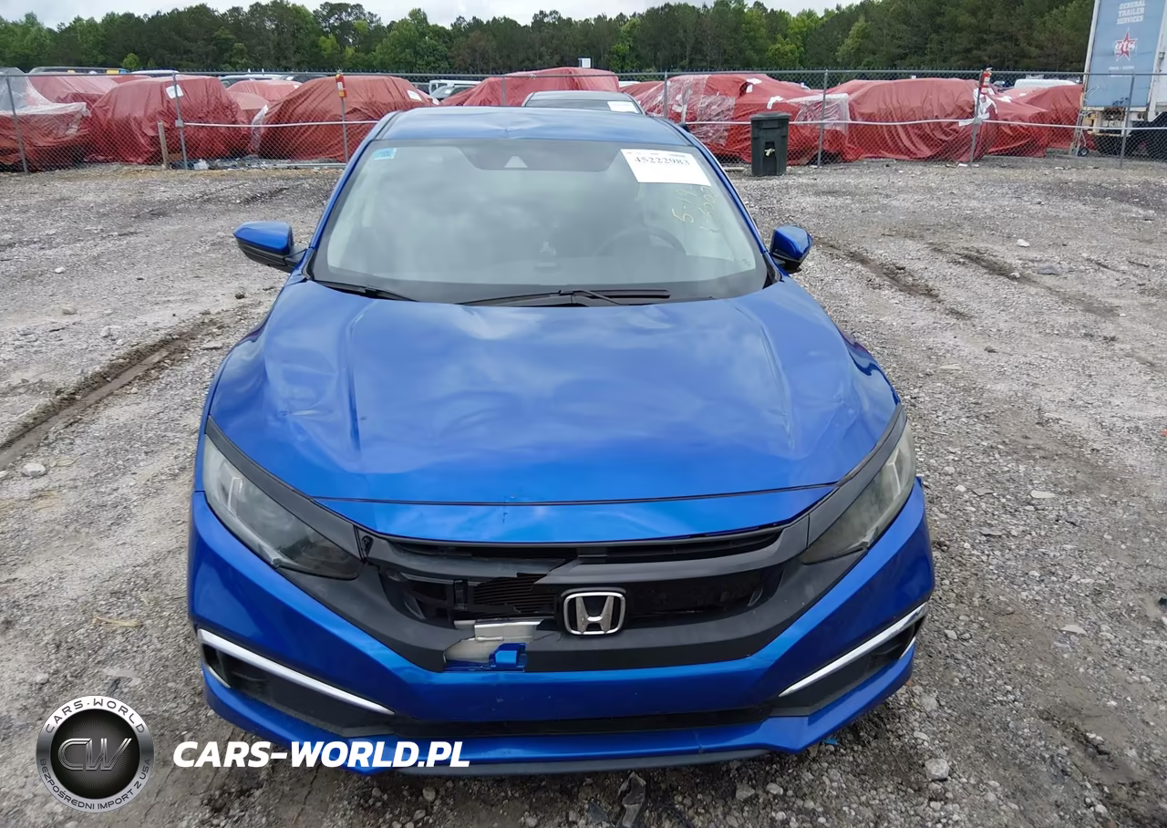 2020 Honda Civic Lx VIN:2HGFC2F61LH566002 - 12