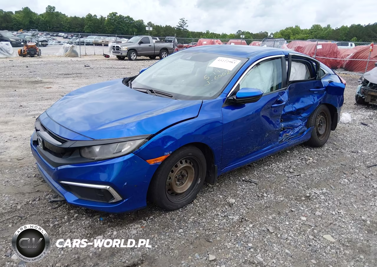 2020 Honda Civic Lx VIN:2HGFC2F61LH566002 - 2
