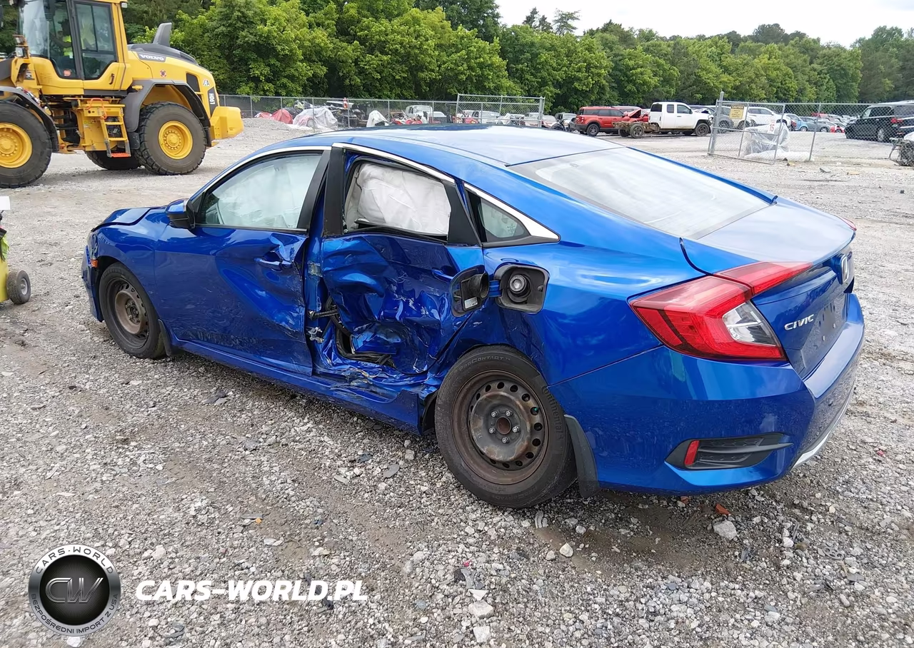 2020 Honda Civic Lx VIN:2HGFC2F61LH566002 - 3