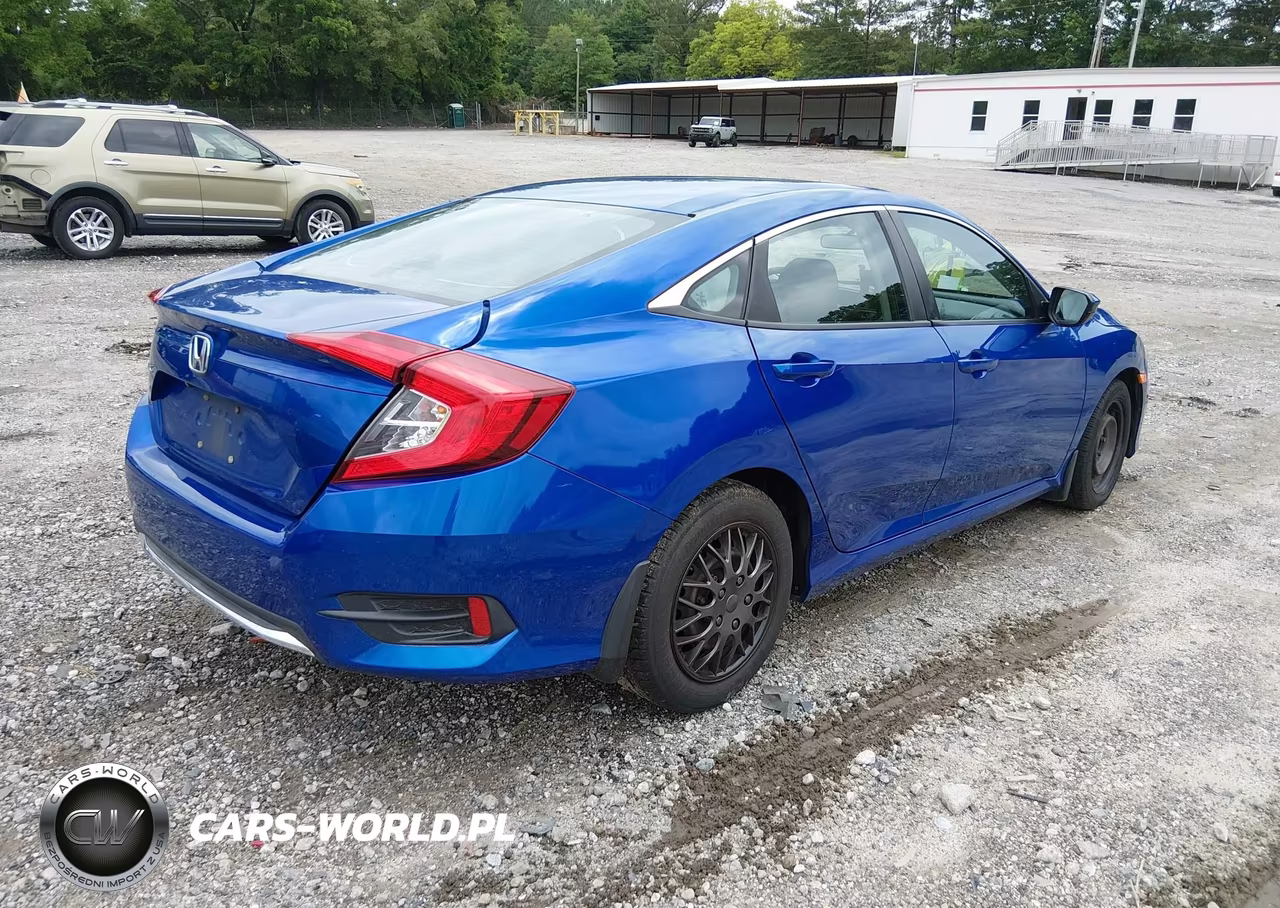 2020 Honda Civic Lx VIN:2HGFC2F61LH566002 - 4