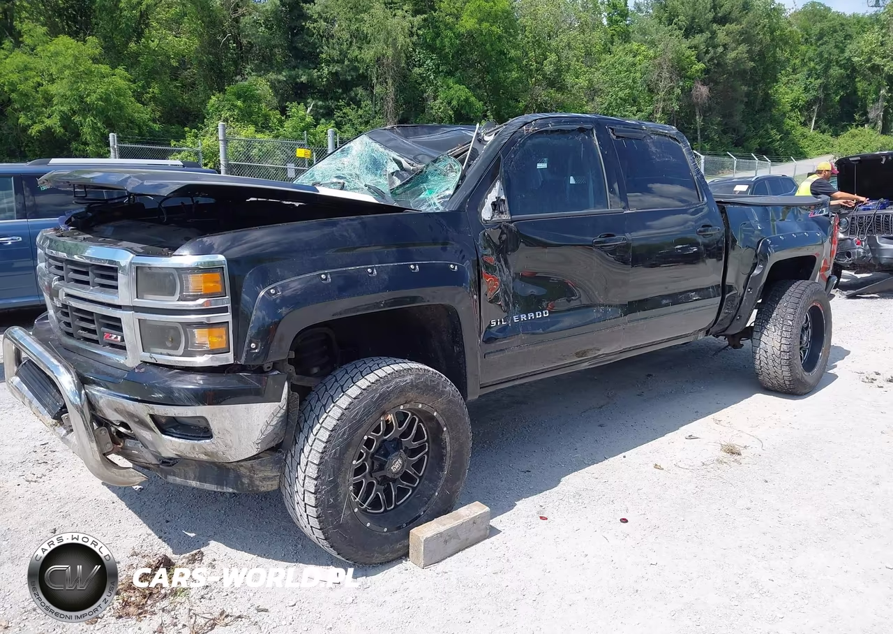 2015 Chevrolet Silverado 1500 2Lt VIN:3GCUKREC2FG342721 - 2