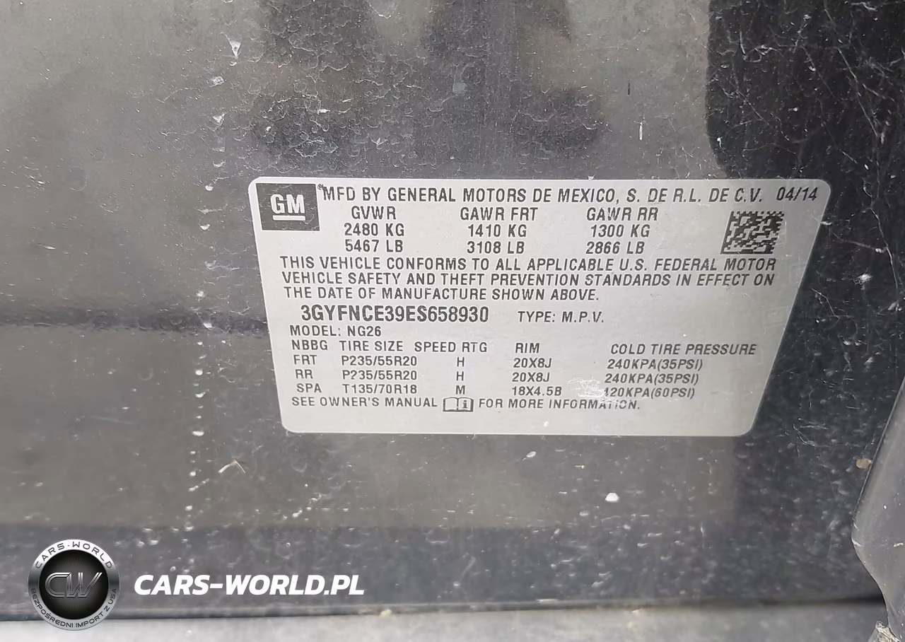 2014 Cadillac Srx Performance Collection VIN:3GYFNCE39ES658930 - 9