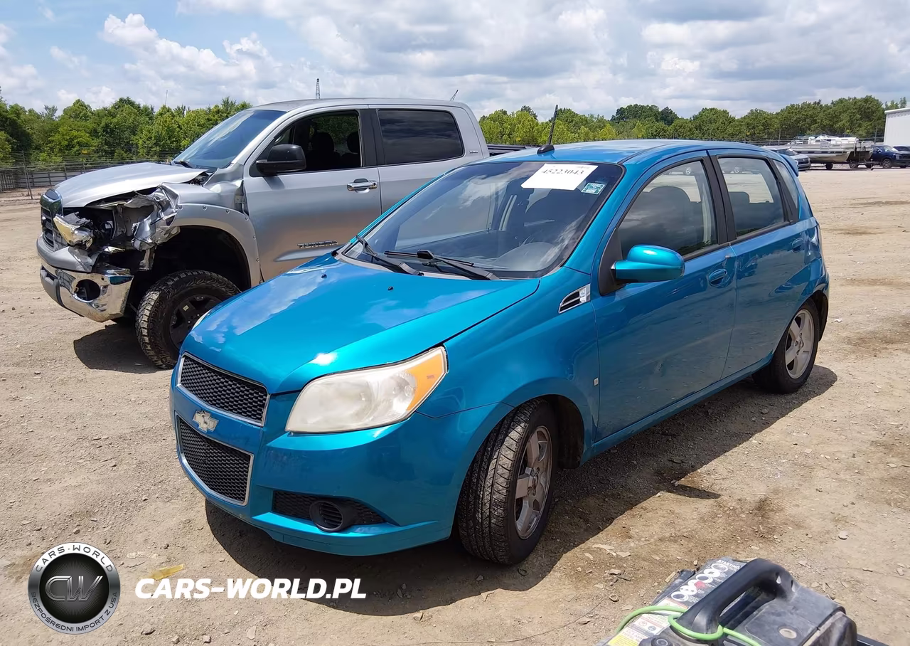 2009 Chevrolet Aveo Lt VIN:KL1TD66E79B315264 - 2
