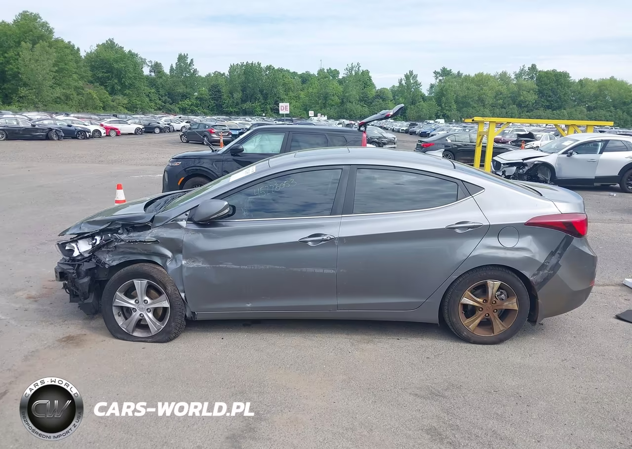 2016 Hyundai Elantra Value Edition VIN:KMHDH4AE7GU603909 - 14