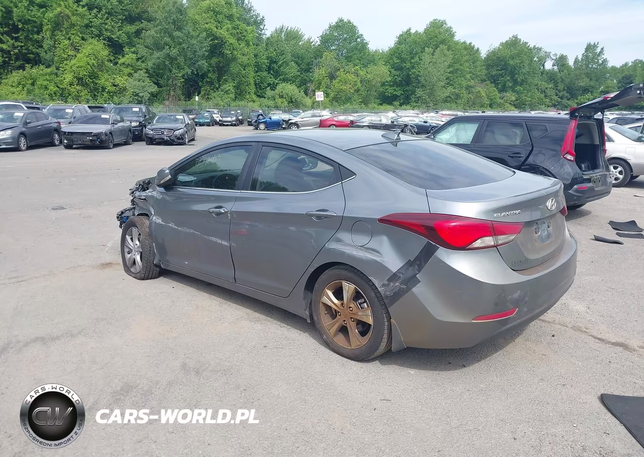 2016 Hyundai Elantra Value Edition VIN:KMHDH4AE7GU603909 - 3