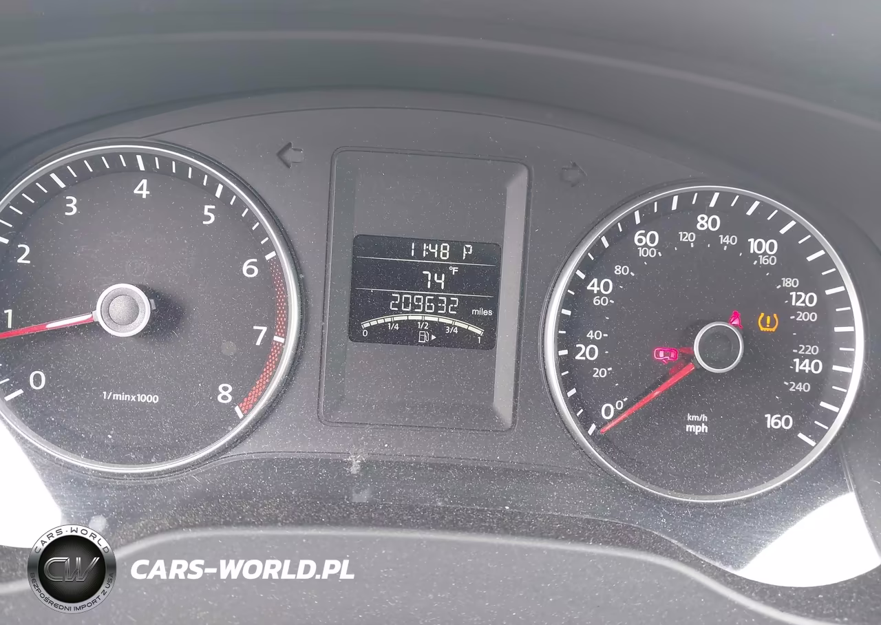 2012 Volkswagen Jetta 2.5L Se VIN:3VWDP7AJXCM305095 - 15
