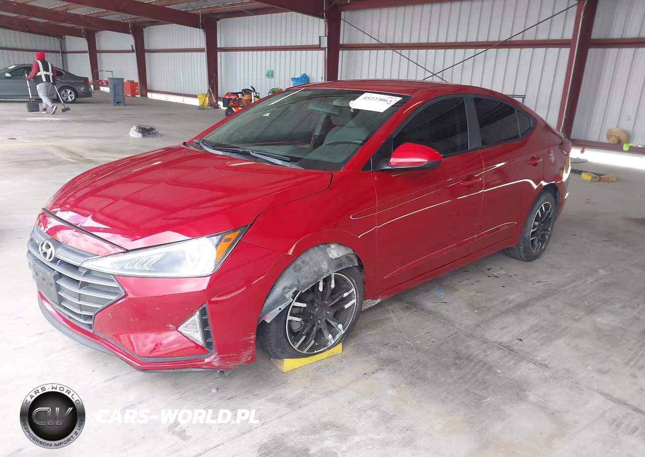 2019 Hyundai Elantra Se VIN:KMHD74LF9KU781466 - 2