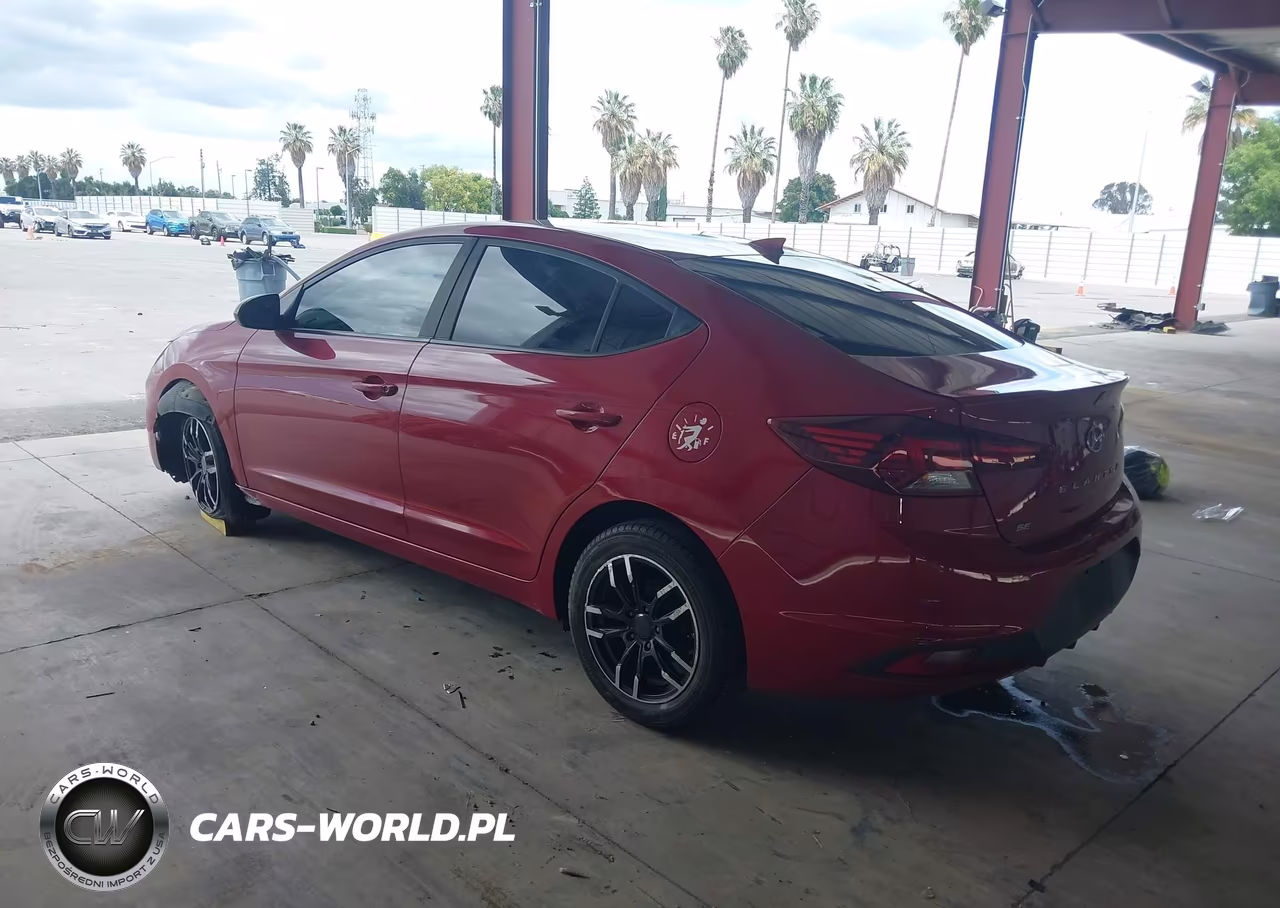 2019 Hyundai Elantra Se VIN:KMHD74LF9KU781466 - 3