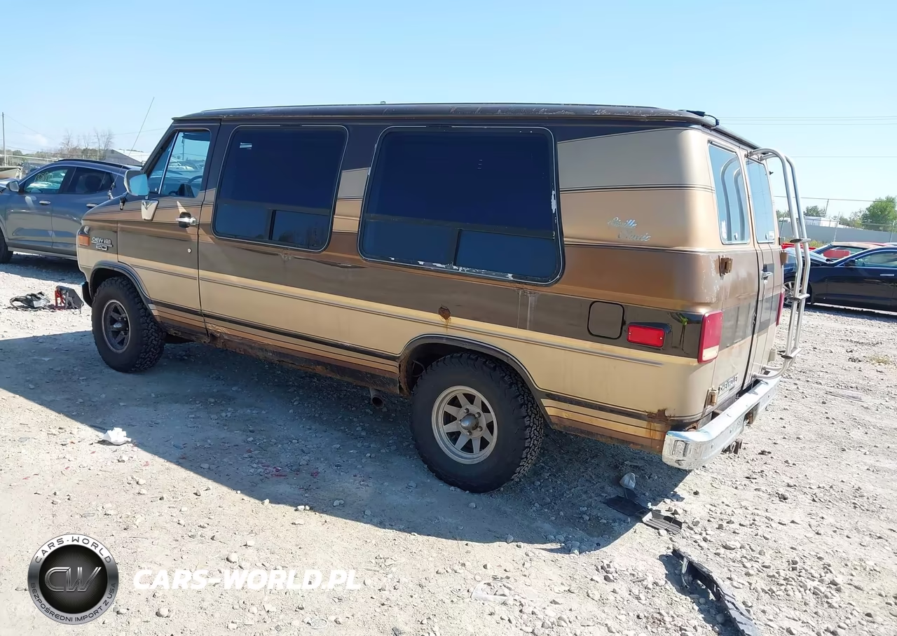 1987 Chevrolet Sportvan - Van G20 VIN:1GBEG25K6H7141203 - 3