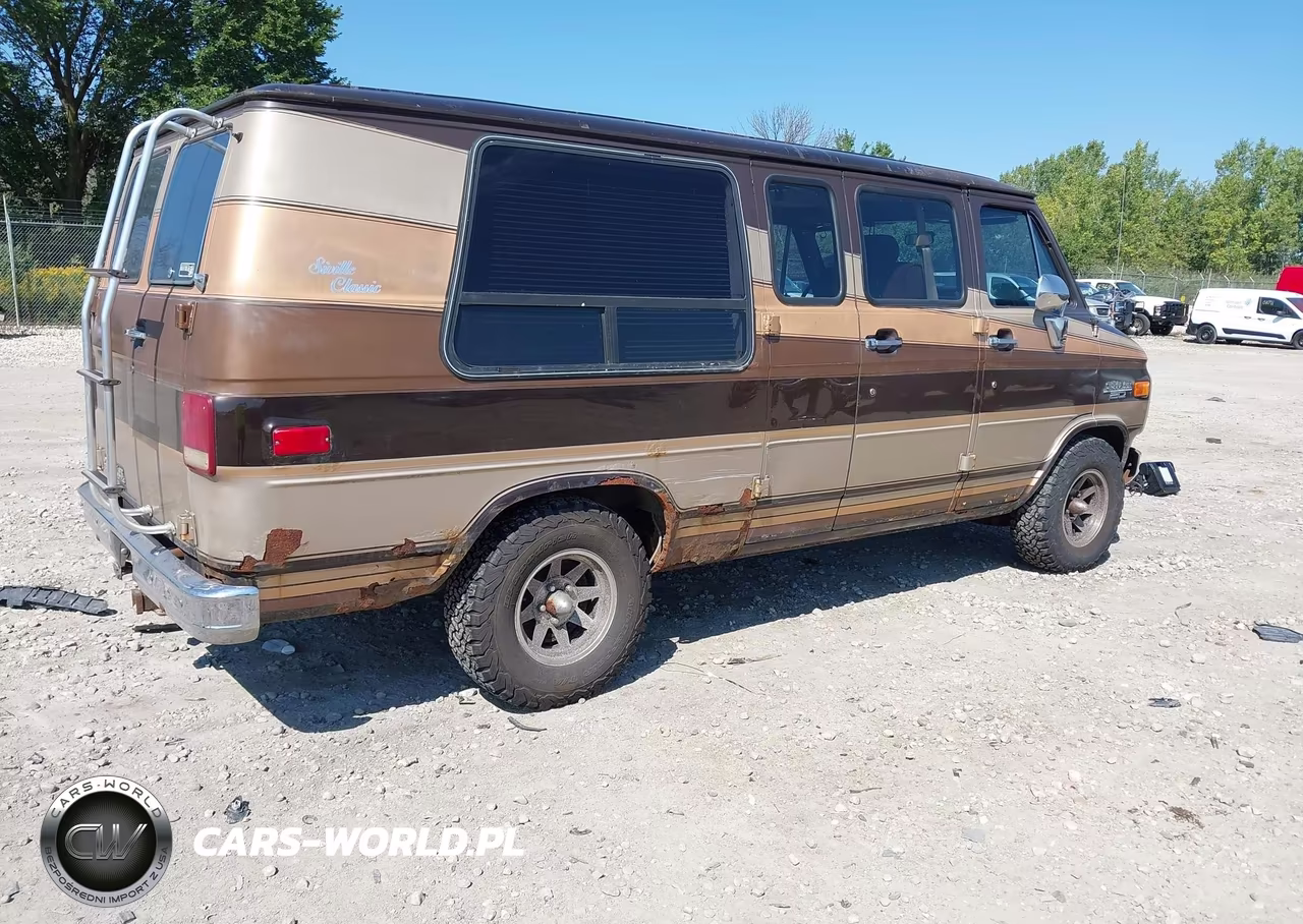 1987 Chevrolet Sportvan - Van G20 VIN:1GBEG25K6H7141203 - 4