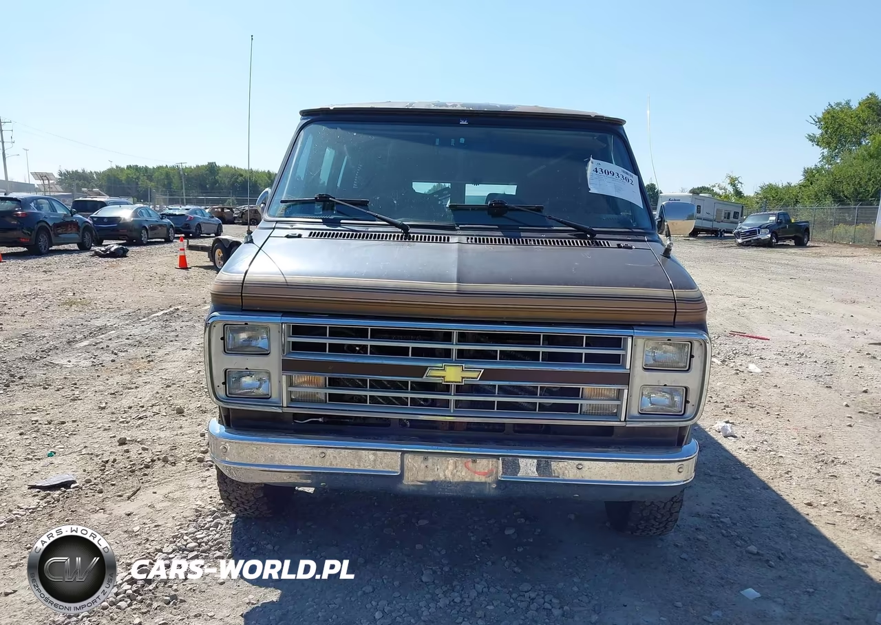 1987 Chevrolet Sportvan - Van G20 VIN:1GBEG25K6H7141203 - 6