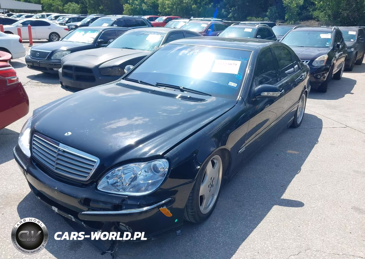 2001 Mercedes-Benz S 600 VIN:WDBNG78J01A189332 - 2