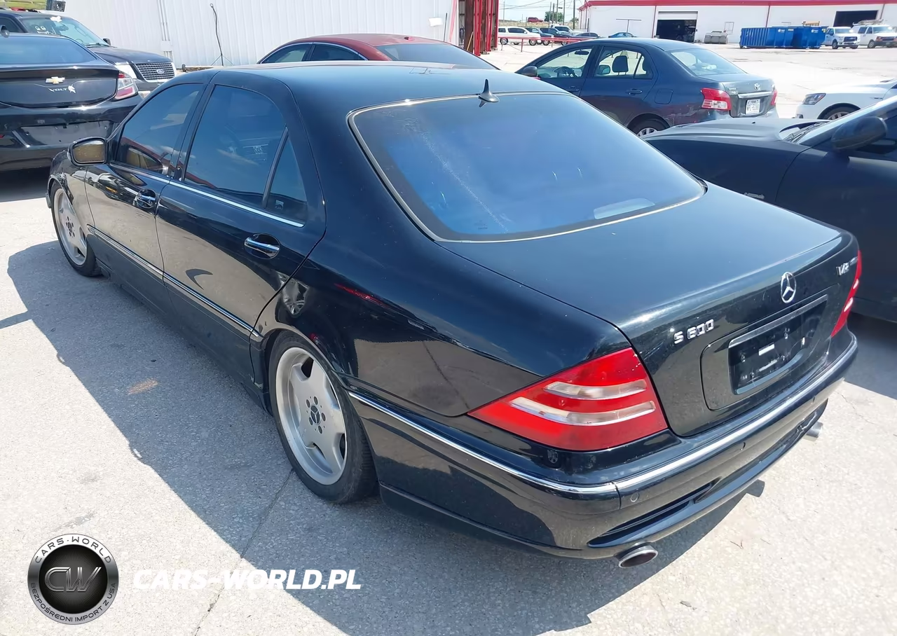 2001 Mercedes-Benz S 600 VIN:WDBNG78J01A189332 - 3