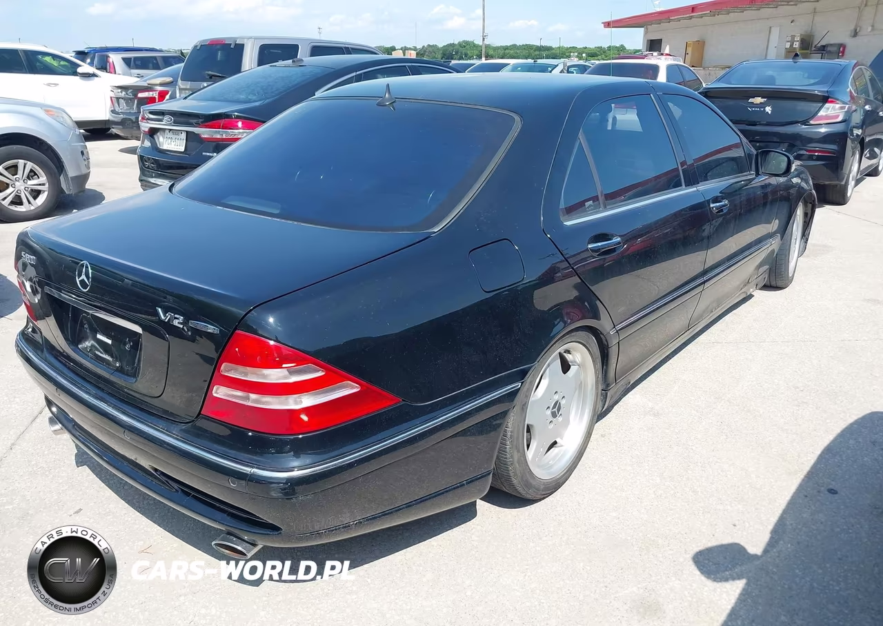 2001 Mercedes-Benz S 600 VIN:WDBNG78J01A189332 - 4
