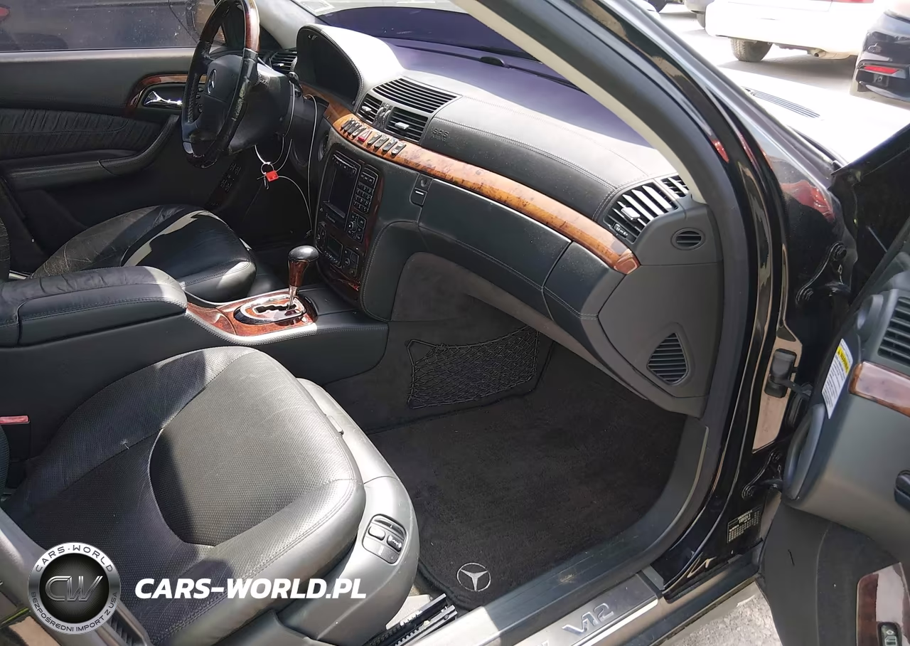 2001 Mercedes-Benz S 600 VIN:WDBNG78J01A189332 - 5