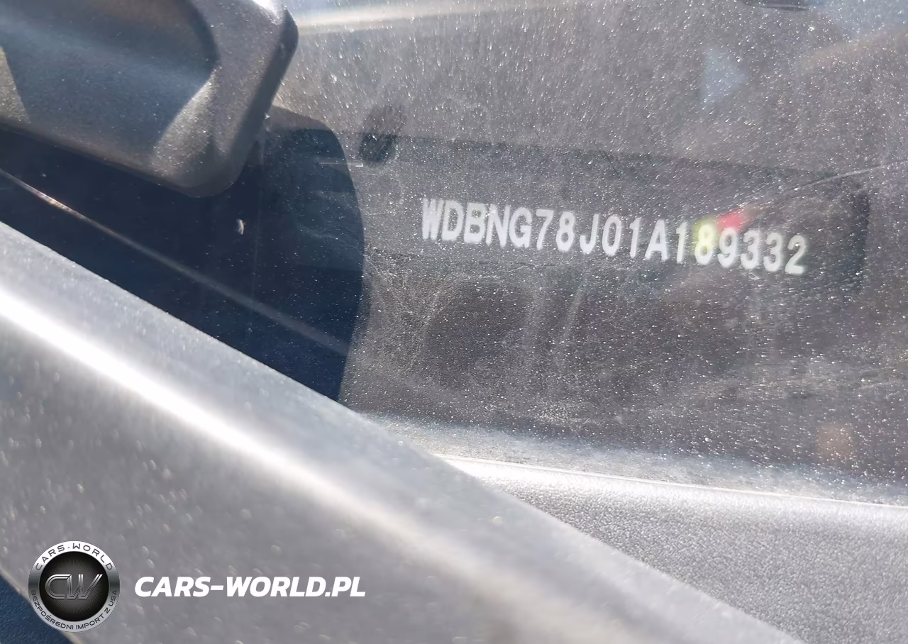 2001 Mercedes-Benz S 600 VIN:WDBNG78J01A189332 - 9