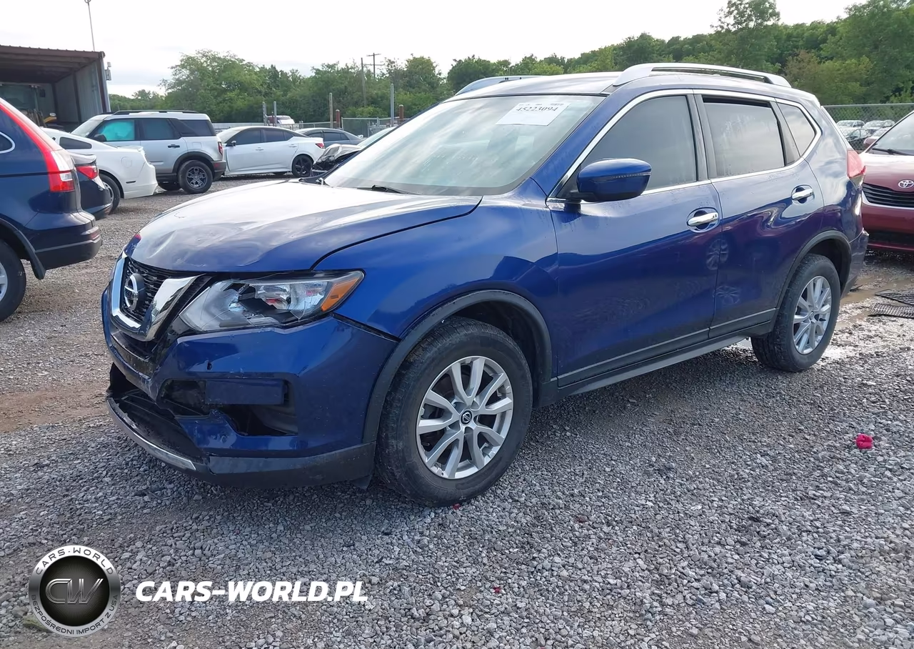 2017 Nissan Rogue Sv VIN:KNMAT2MV3HP547876 - 2
