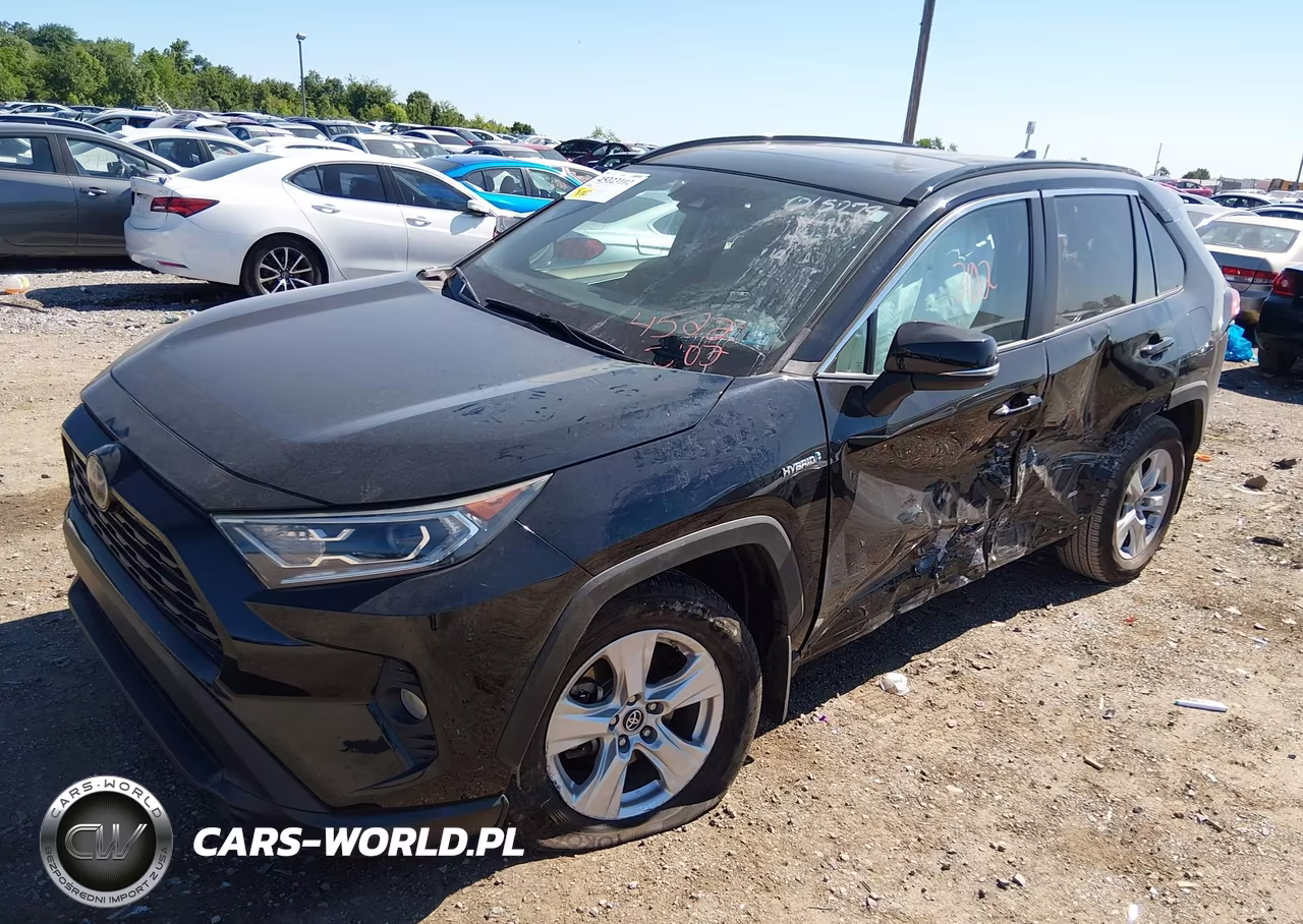 2019 Toyota Rav4 Hybrid Xle VIN:2T3RWRFV4KW015208 - 2