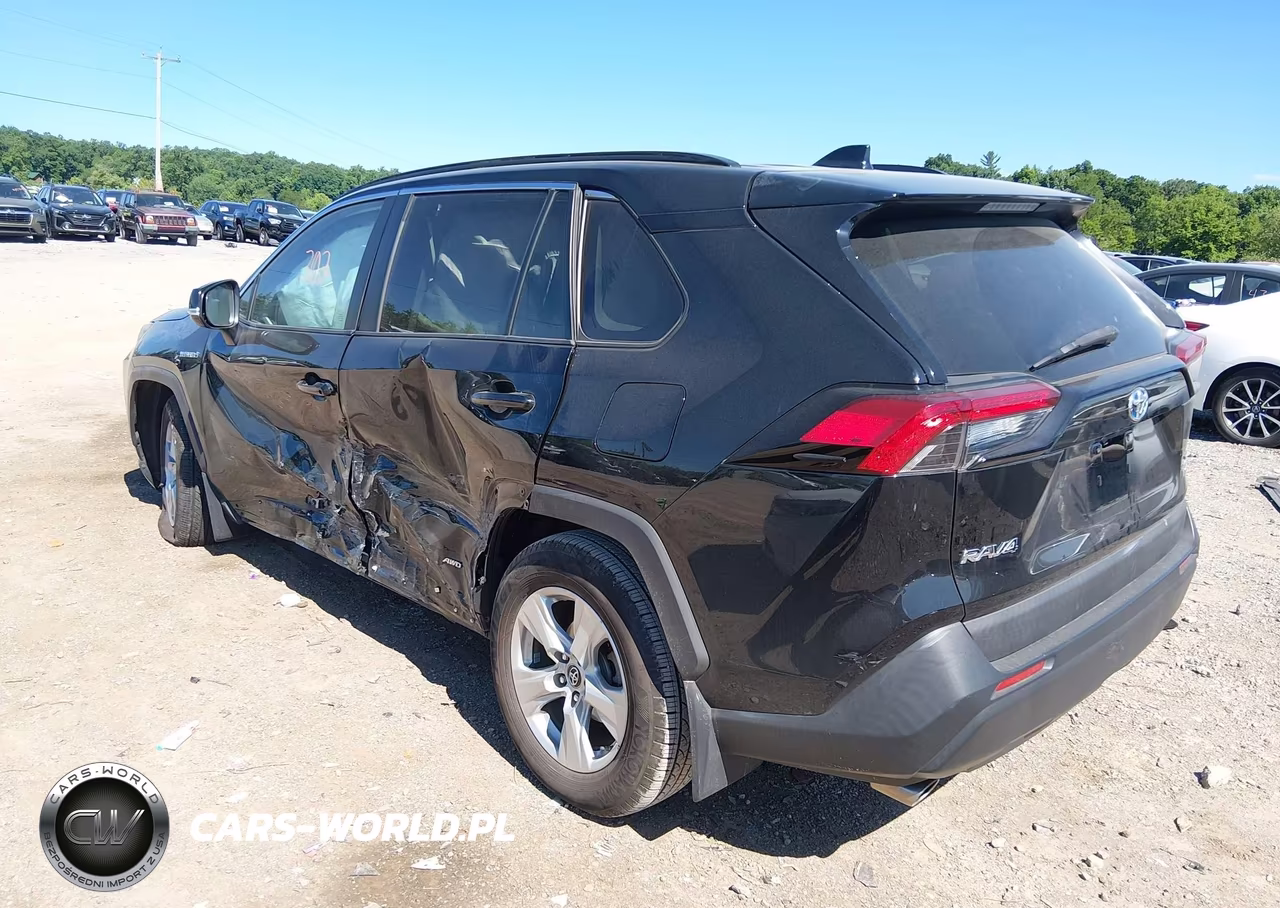 2019 Toyota Rav4 Hybrid Xle VIN:2T3RWRFV4KW015208 - 3