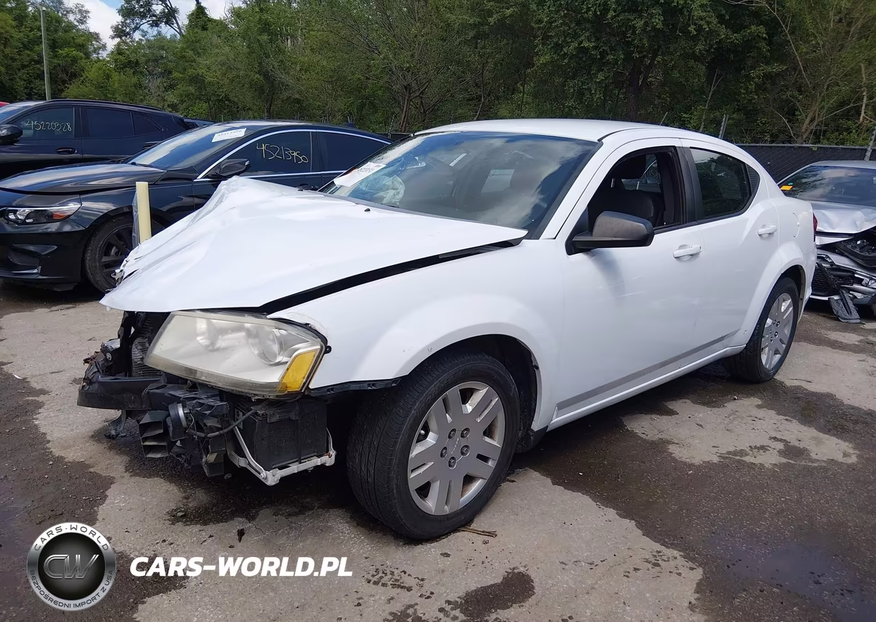 2014 Dodge Avenger Se VIN:1C3CDZAG8EN219000 - 2