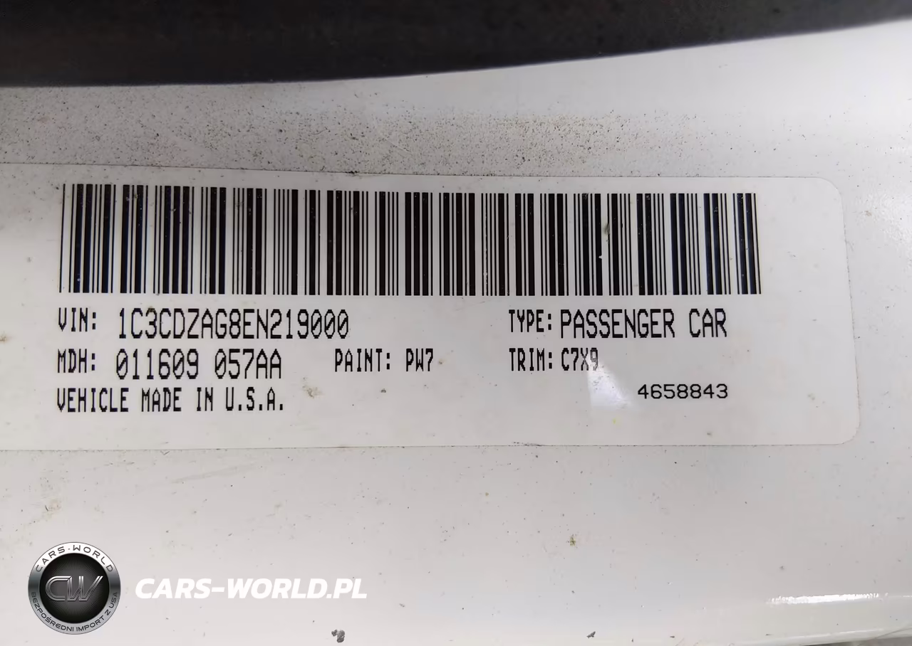 2014 Dodge Avenger Se VIN:1C3CDZAG8EN219000 - 9